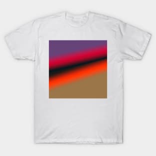 red brown abstract texture T-Shirt